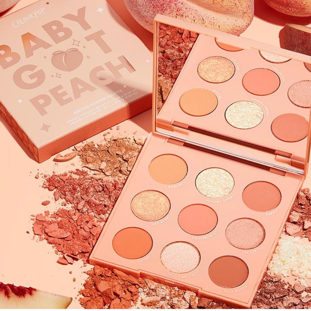 COLOURPOP baby got peach eyeshadow palette